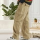 thumbnail image 5 of Ceisia Men's Slim Straight Functional-style Gift Multi-pocket Casual Pants Lightweight Zipper Cargo Pockets Multi-Color, 5 of 7