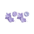 thumbnail image 2 of BemeyourBBs Toddler Baby Girl 3 Piece Swimsuit Set Summer Beach Swimwear Infant Bathing Suit Sleeveless Eyelet Ruffle Bikini Tops Bottoms and Sun Hat, 2 of 9
