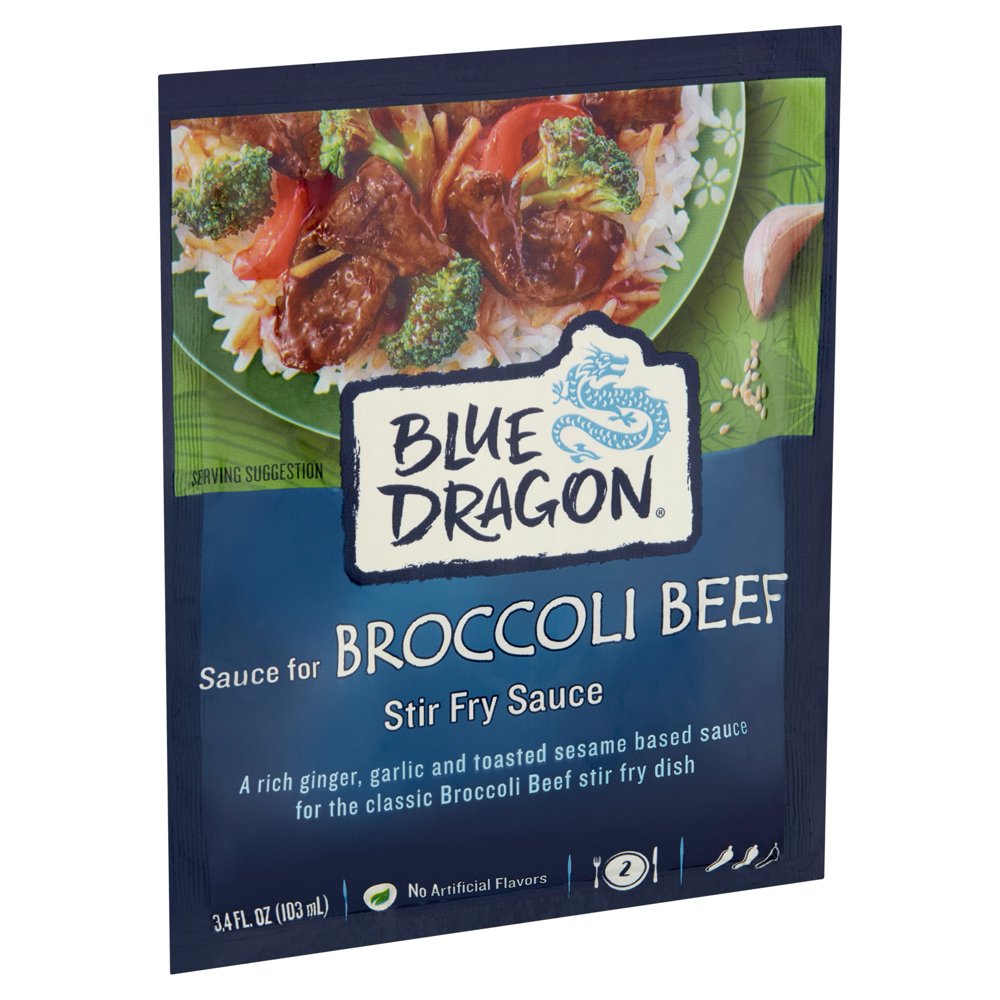 Blue Dragon Broccoli Beef Stir Fry Sauce, 3.4 fl oz