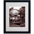 thumbnail image 2 of Trademark Fine Art 'Le Metro as Art 2' Matted Framed Art by Kathy Yates, 2 of 2