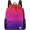 Gradient Purple, variant on Drawstring Backpack with Mesh Pockets String Gym Bag Sackpack Sandproof Water Resistant Beach Backpack for Men Women