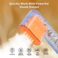 thumbnail image 2 of Vaporizador portátil de viaje para ropa, mini vaporizador de mano, plancha de vapor pequeña para ropa, calentamiento rápido en 15 segundos, vaporizador portátil de 800 W para prendas, quita arrugas p, 2 of 5