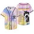 thumbnail image 1 of Tucker Wetmore Waves On A Sunset Tour Merch Veste de Baseball Tee Unisexe Mode Manches Courtes T-Shirts,m,Style 10, 1 of 5