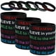 thumbnail image 1 of 24 Piezas Pulseras de Silicona Pulseras de Silicona Inspiradoras Pulseras Elásticas de Goma Motivadoras para Hombres y Mujeres (Colores Surtidos) brillar Electrónica, 1 of 5