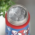 thumbnail image 2 of Thermos Kids Bouteille avec Paille en Acier Inoxydable 10 Oz, Spiderman, 2 of 6