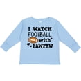 thumbnail image 3 of Inktastic I Watch Football with My Pawpaw Boys Long Sleeve Toddler T-Shirt, 3 of 5