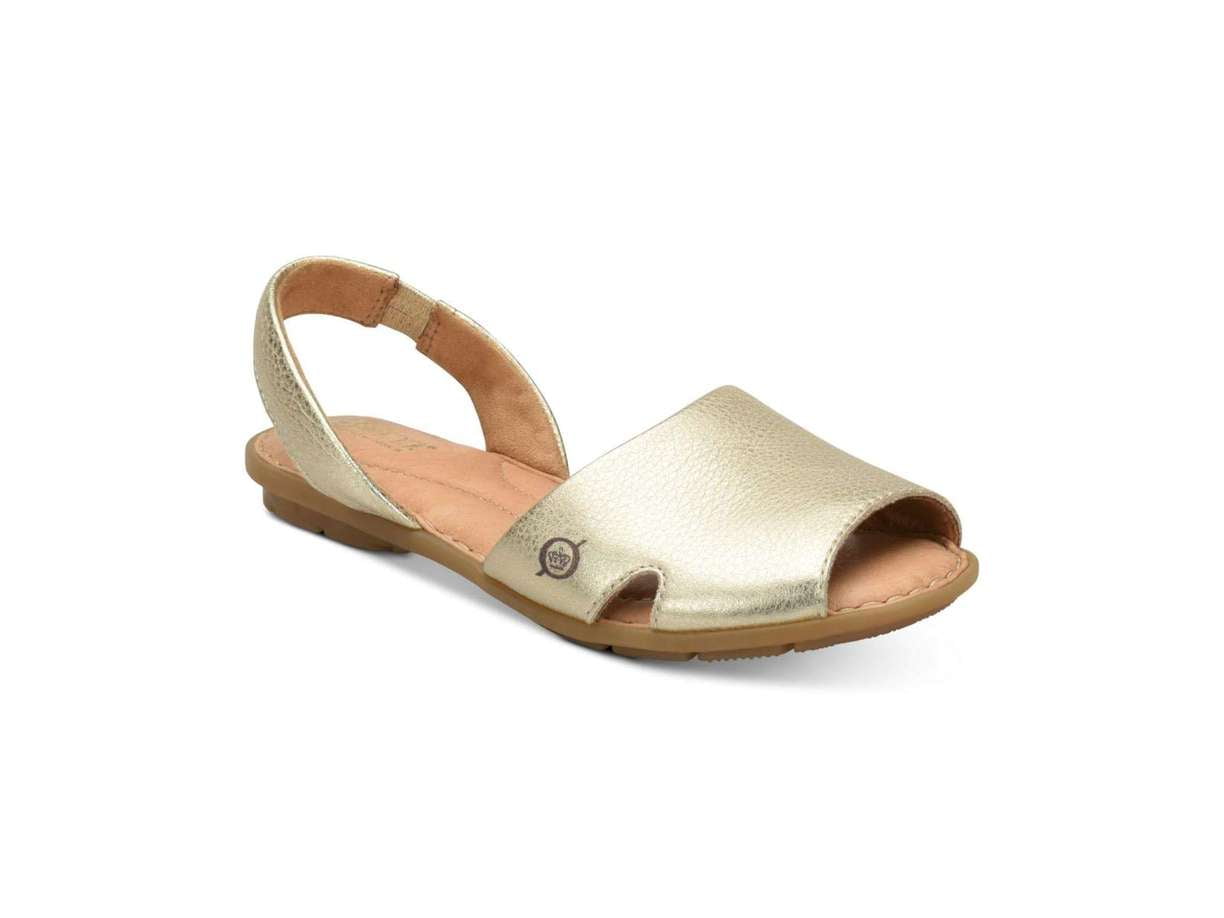 born peep toe sandals