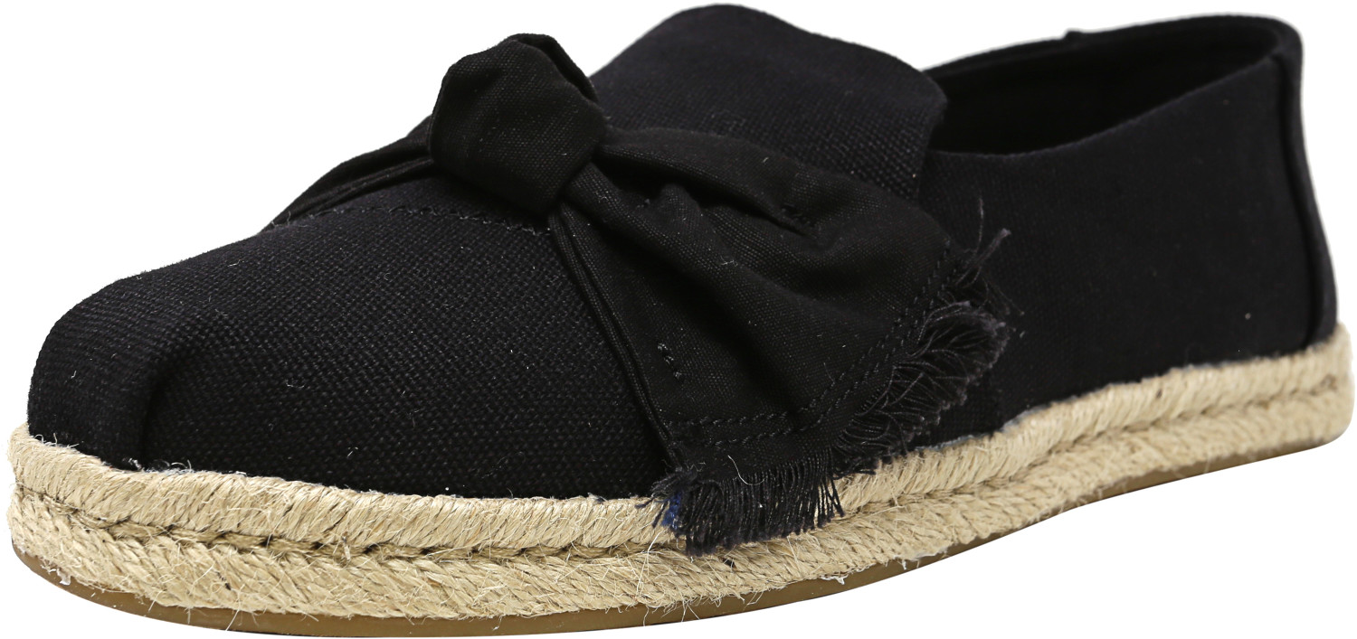 toms deconstructed alpargata black