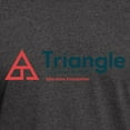 thumbnail image 3 of CafePress - Triangle Education Foundation Tagline T Shirt - Men's Classic Graphic Cotton T-Shirt, 3 of 4