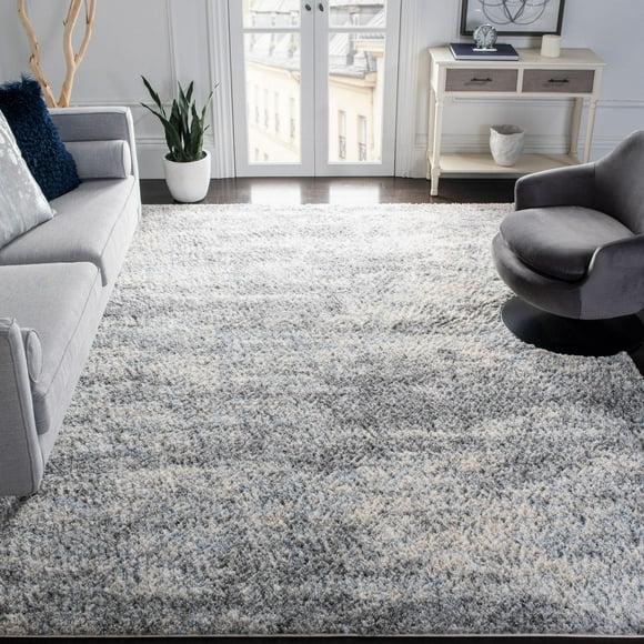 SAFAVIEH Berber Harold Abstract Plush Shag Area Rug