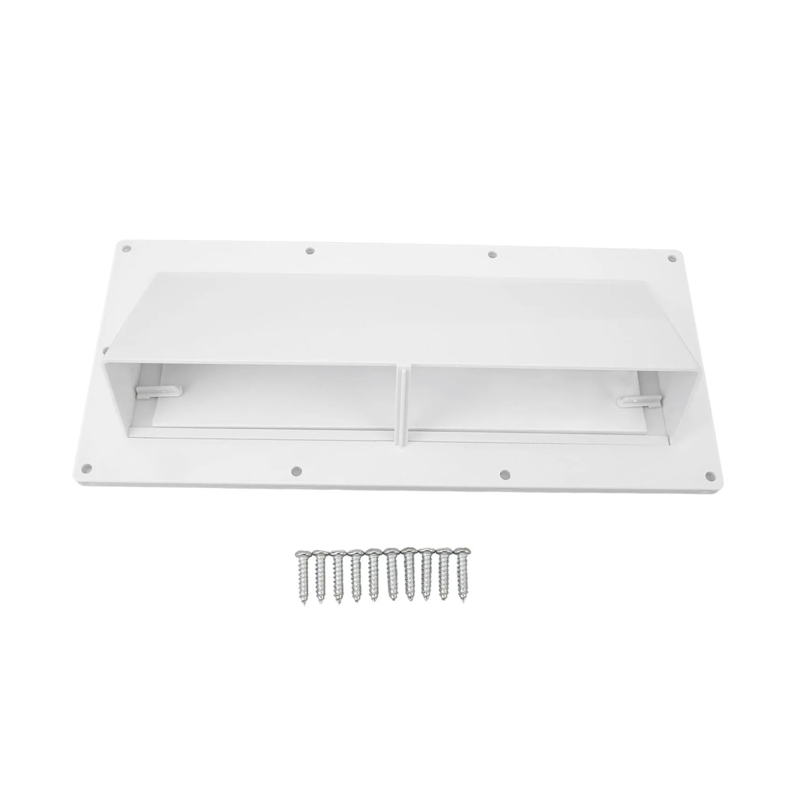 Hood Vent White Weather Proof Stove Bathroom Exhaust Vent Cover for Trailer Camper Motorhome
