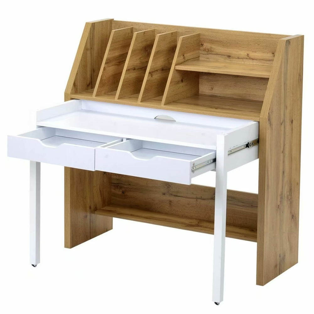 SELECT Versatile Home Office Desk, Rolling Computer Desk With Storage