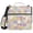 Cute Cartoon Cloud, variant on 3 Ring Zipper Binder with Shoulder Strap Waterproof Trapper Keeper 2 Inch D-Ring 500 Sheets Capacity, Light Orange Star