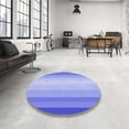 thumbnail image 3 of Ahgly Company Indoor Rectangle Patterned Jeans Blue Area Rugs, 4' x 6', 3 of 6