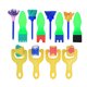 thumbnail image 1 of 12pcs esponja cepillo de pintura esponja rodillo de pintura niño herramienta de pintura juguetes educativos, 1 of 8