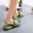 thumbnail image 4 of Zapatillas de mujer antideslizantes sandalias de ducha de baño suela gruesa suave interior y exterior, 4 of 5
