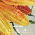 thumbnail image 5 of Sunflower Shower Curtain Farmhouse Shower Curtains for Bathroom Yellow Floral Rustic Bathroom Shower Curtain Waterproof Fabric Shower Curtain, Sunflower Bathroom Curtain Decor, 72x72, 5 of 6