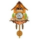 thumbnail image 1 of Reloj de cuco antiguo de madera, casa de pájaros, reloj de pared, decoración del hogar, reloj de cuco colgante, péndulo con campana oscilante automática, decoración del hogar, 1 of 5