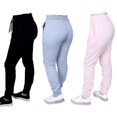thumbnail image 2 of Pantalones de sudadera de franela para mujer con bolsillo Deng Xun unisex, 2 of 2