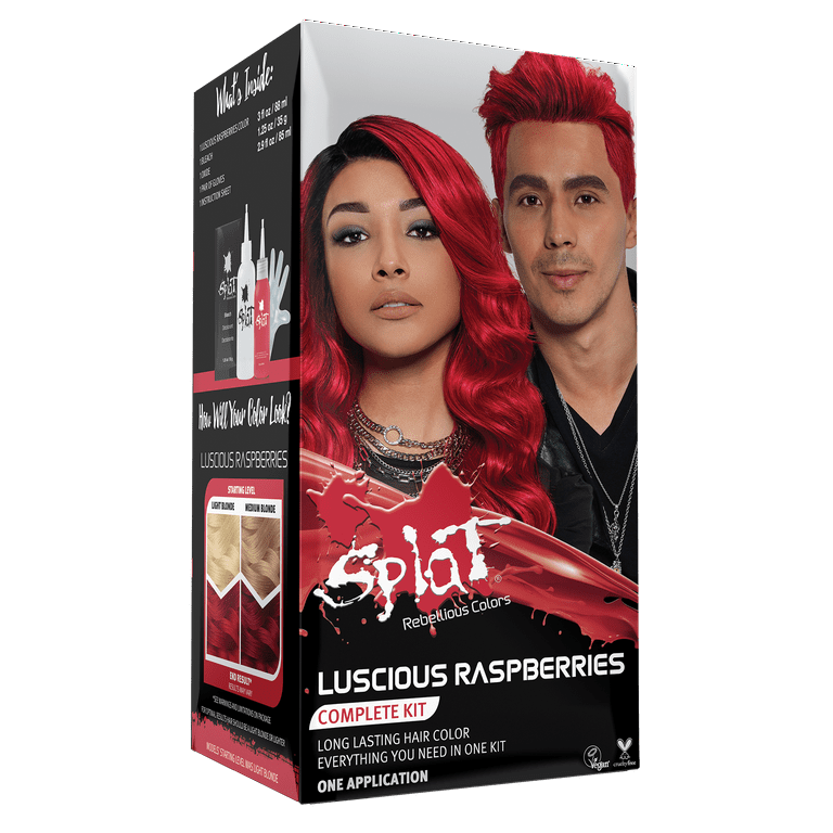 Splat red hair on sale dye