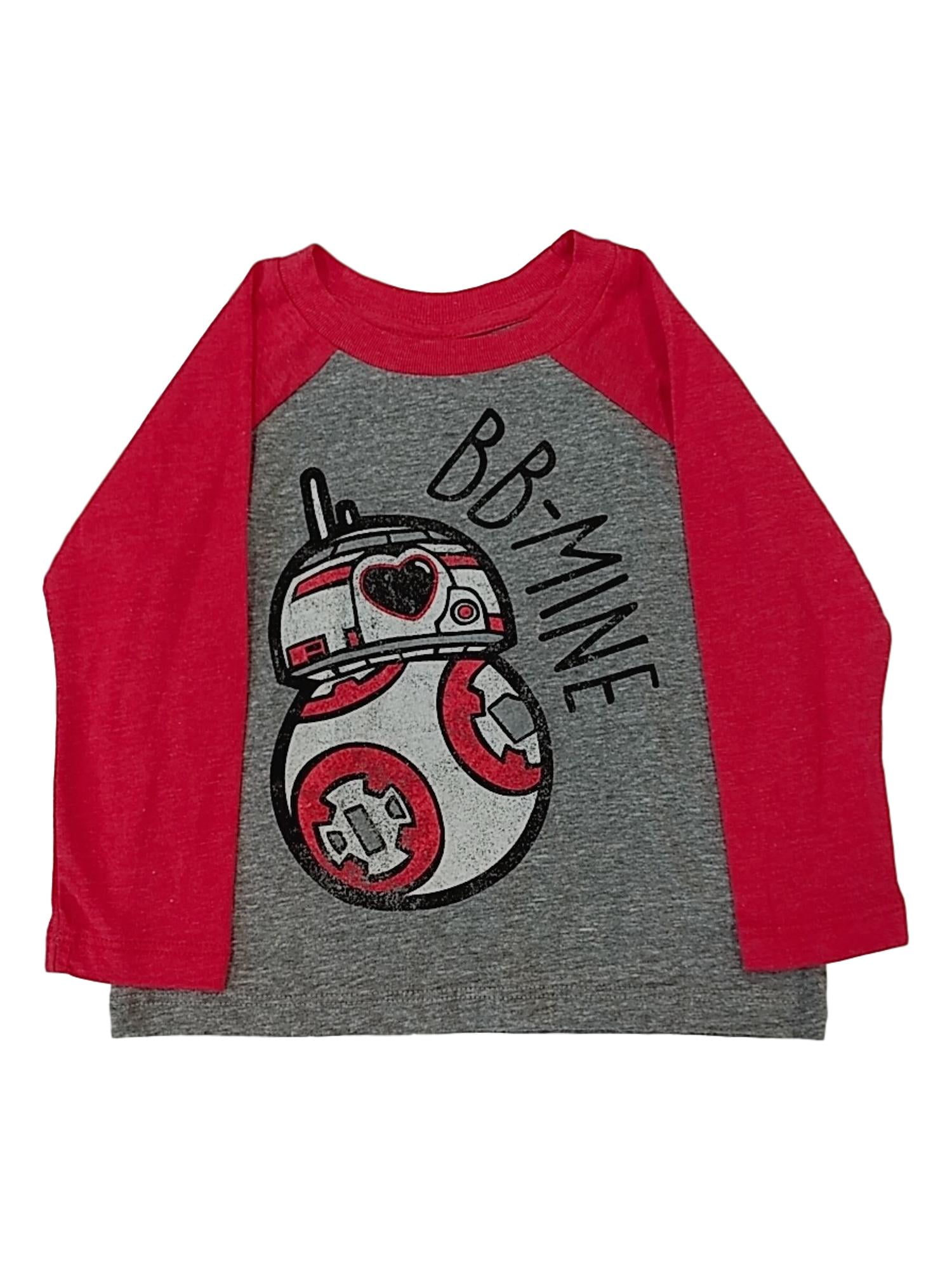 FREE Shipping Star Wars BB8 That's How I Roll Osies Toddler T-Shirt 