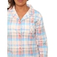 thumbnail image 3 of White Mark Women's and Women's Plus Flannel Pajama Set - Extended Sizes, 3 of 3