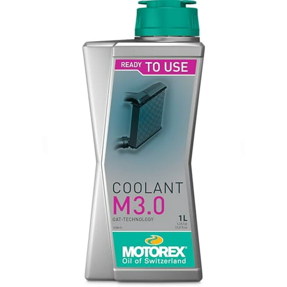 Motorex 198463 Ready to Use M3.0 Ethylene Glycol Coolant, 1 Liter