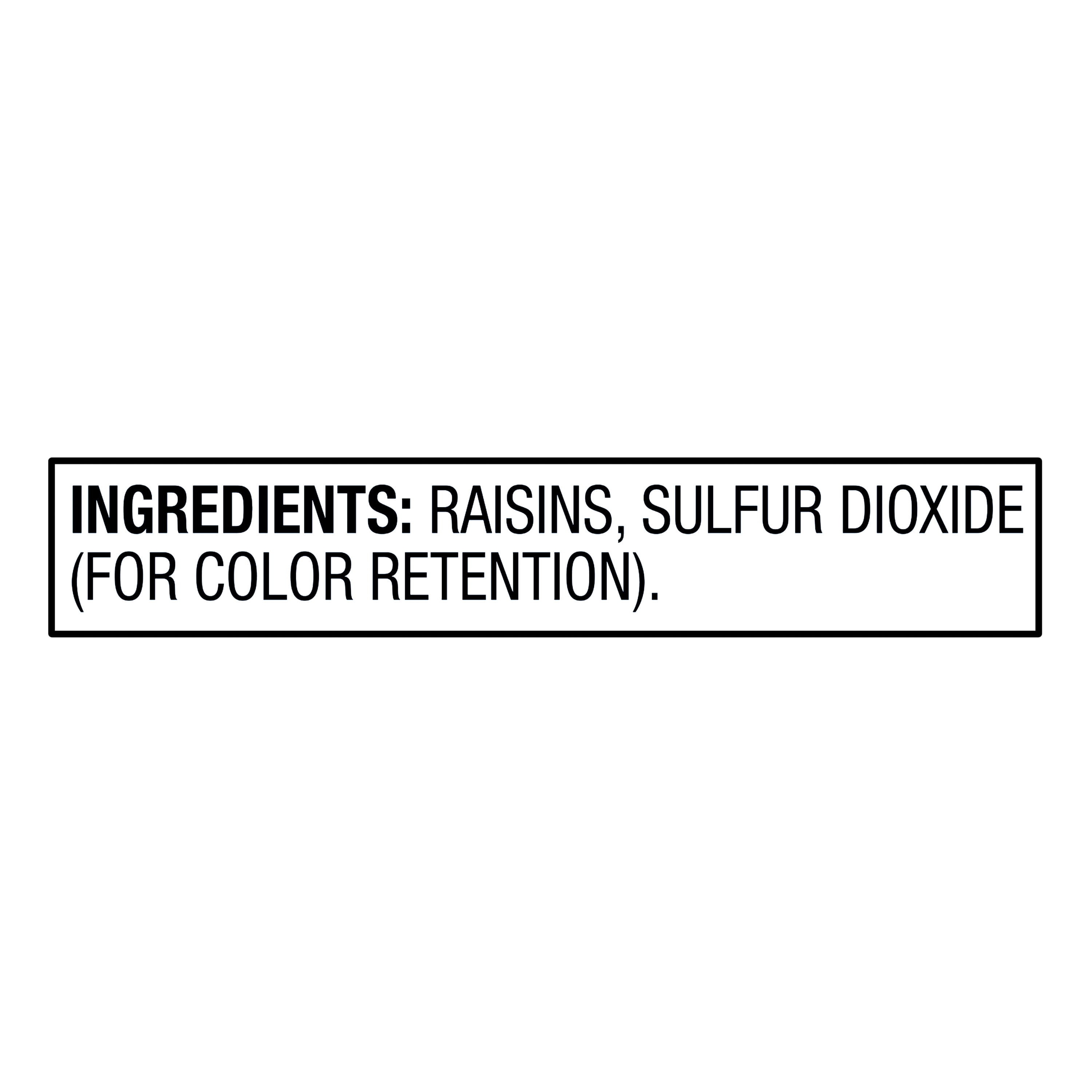 (4 pack) Great Value Seedless Golden Raisins Carton, 15 oz (425g)