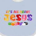 thumbnail image 4 of Inktastic Jelly Bean Jesus Boys or Girls Baby Bib, 4 of 4
