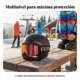 thumbnail image 4 of Abbraccia Casco de esquí unisex, invierno, gran tamaño, gafas integradas, equipo deportivo resistente, 4 of 6