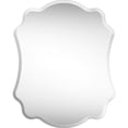 thumbnail image 1 of homeroots bed & bath 396618 Scalloped Concave Glass Mirror, 1 of 1