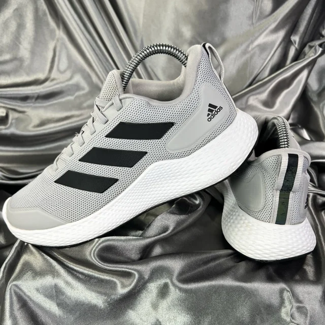 Ad-id-as Mens Sneakers Size 6.5 Edge Gameday EG1444 Gray Black Running Shoes Gym