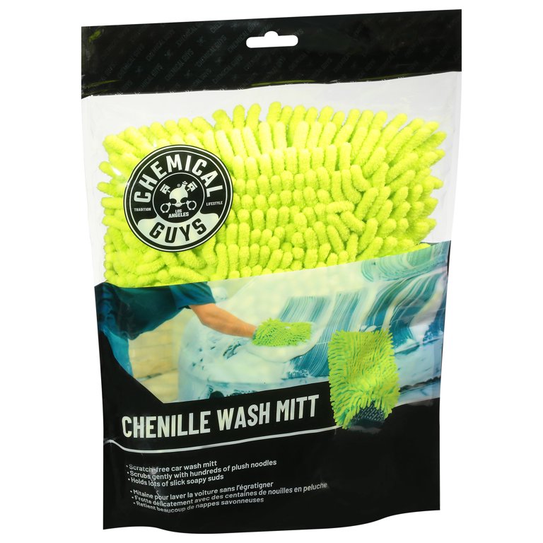 Chemical Guys MIC493 - Chenille Premium Scratch-Free Microfiber Wash Mitt