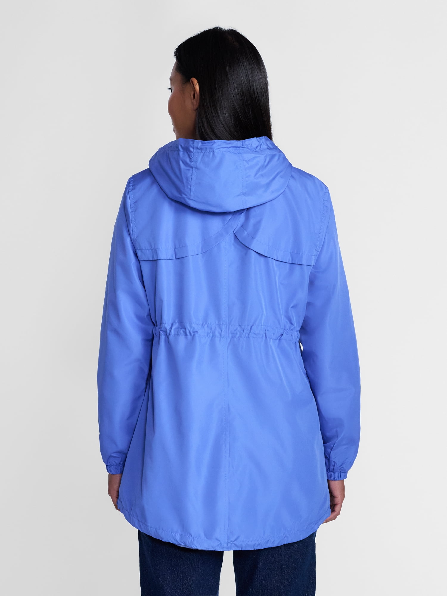 Big Chill Women's and Women's Plus Lined Anorak Jacket with Hood, Sizes S-3X
