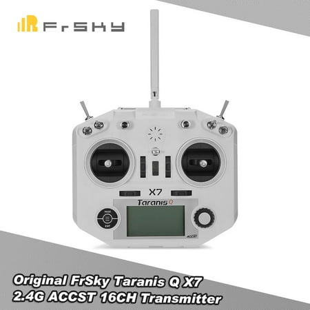 Radio Remote Control Transmitter - Original FrSky TARANIS Q X7 2.4G ACCST 16CH Telemetry Radio Transmitter Open TX for RC Quadcopter Helicopter Airplane