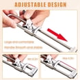thumbnail image 4 of Master Opener Adjustable Jar and Bottle Opener, Adjustable Multifunctional Stainless Steel Can Opener, Manual Jar Bottle Opener Kitchen Accessories Jar Lid Gripper(2PCS), 4 of 7