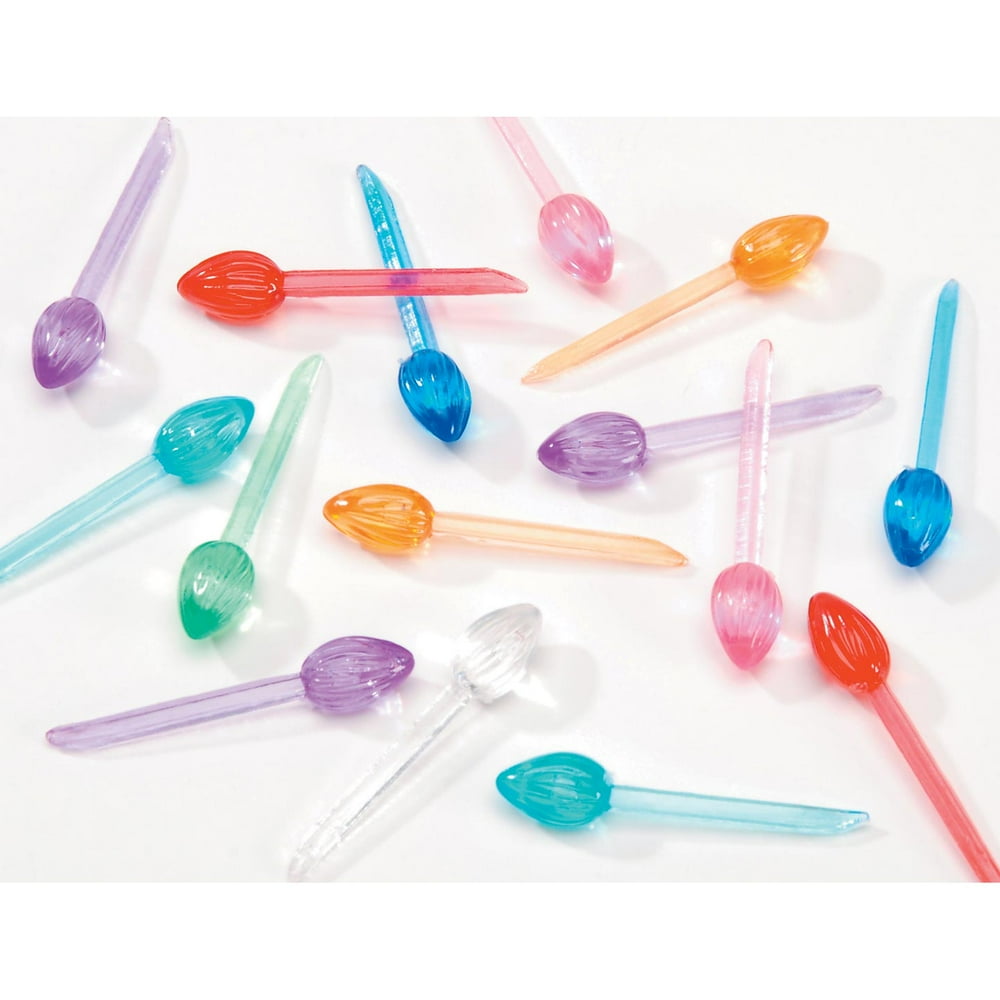 Replacement Ceramic Christmas Tree Bulbs Colored, Globes, 1/4 inch