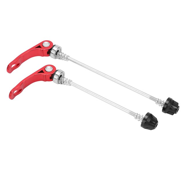 Hub Quick Release Lever Quick Release Skewer 2Pcs Bicycle Hub Quick Release Lever 145mm Front 185mm Rear Wear Resistance Quick Release Skewer For Bike Wheel