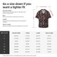 thumbnail image 5 of Fotbe Retro Floral Camisa Estampada de Manga Corta para Hombre, Casual de Verano, Estilo Playero, Sin Arrugas-X-Large, 5 of 5