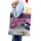 thumbnail image 4 of Richie Rich Bolso de tela con estampado de lienzo para mujer, bolsa de compras reutilizable y estética, con cremallera interior, regalo para mujer,40*40cm., 4 of 6