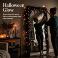 thumbnail image 3 of 70.8 Inch Halloween Garland Lights, Lighted Black Spooky Hanging Vine with LED Warm Glow, Artificial Moss Halloween Garland Decor for Indoor Outdoor Mantel Porch, 3 of 8