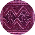 thumbnail image 1 of Ahgly Company Indoor Round Persian Pink Traditional Area Rugs, 6' Round, 1 of 4
