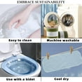 thumbnail image 5 of Reusable Toilet Paper Rolls – 28 Pcs Reusable Washable Bidet Wipes,Cloth Bidet Towels,Toilet Tissue Camper RV Toilet Paper,Paperless Tp Reusable Baby Wipes Alternative, 5 of 5