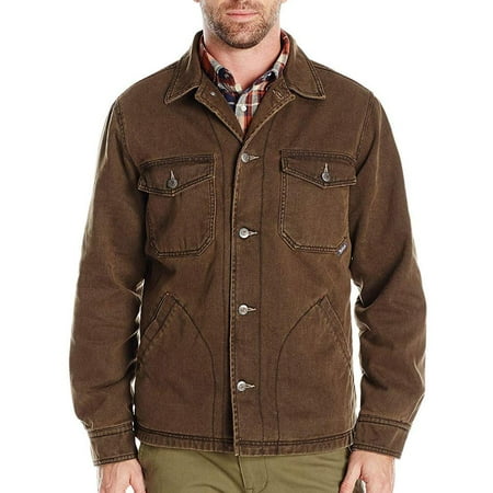 Woolrich Men's Dorrington Shirt Jacket, Saddle, Small | Walmart Canada