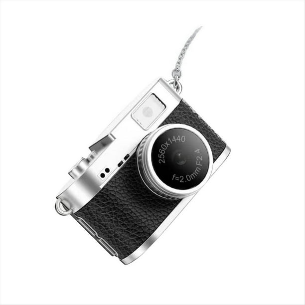 Cámara Retro S160 2K con Flash LED, Minicámara Digital con Altavoces, Portátil, Pequeña, para Niños y Estudiantes B