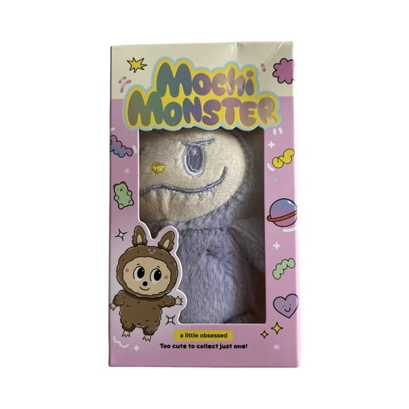 Mochi Monster Plush Keychain – Cute Kawaii Collectible Plush Toy for Kids & Adults