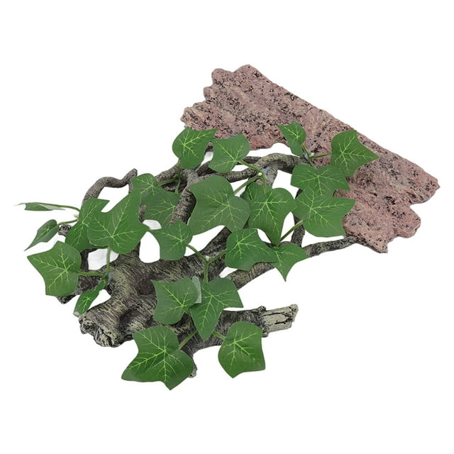 Decoración De Plantas De Terrario, Ventosa De Decoración De árbol De Escalada De Reptiles De Alta Simulación De Seguridad Para Acuario
