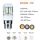 thumbnail image 1 of Bombillas LED E27, E14, B22, G9, GU10, CA 110V, 220V, 230V, 240V, focos de 6W-25W, lámparas de mesa blancas para el hogar, ampolla de iluminación interior, 1 of 4