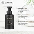 thumbnail image 3 of Dispensador de jabón espumoso Luxspire, bomba de espuma de vidrio, 450 ml, paquete de 2, 3 of 8