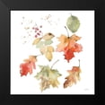 thumbnail image 2 of Pete, Katrina 15x15 Black Modern Framed Museum Art Print Titled - Falling Leaves II, 2 of 5